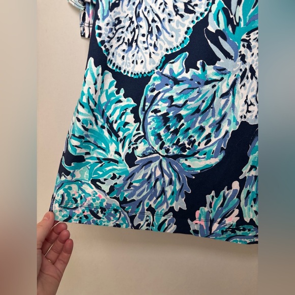 Lilly Pulitzer Party‎ In Paradise Girls Mini Sophie Ruffle Dress XL (12-14) - Picture 6 of 9